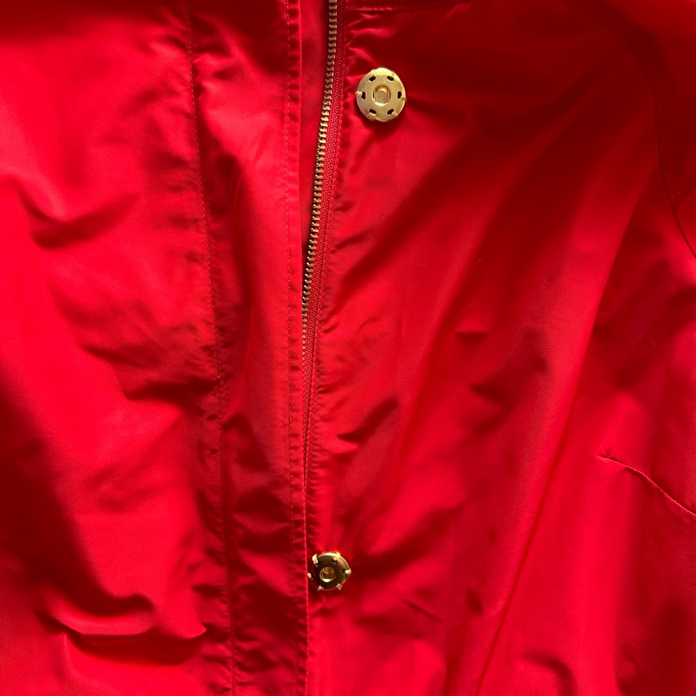 Red Button Jacket - Picture 3 of 4